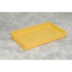 Delivery Tray Plastic 3.5" Deep Yellow