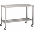 Mobile Table With Undershelf