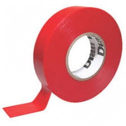 Electrical Insulation Tape (PVC) 19mm x 20M Red