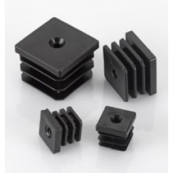 M8 Insert 25x25mm (rib) (black)